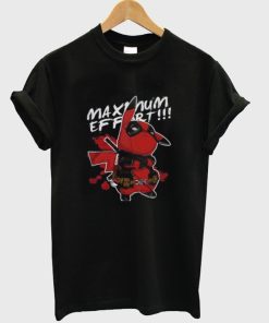 Deadpool Maximum Effort Adult T Shirt