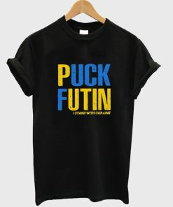 F Putin I Stand With Ukraine T-shirt