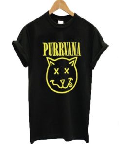 Purrvana Nirvana T-shirt