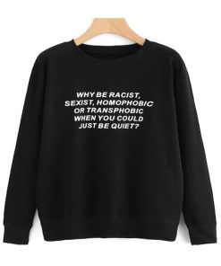 Slogan Print Sweatshirt