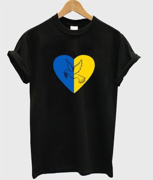 Stop War Peace Dove Pray For Ukraine Shirt