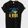 Zelensky I Need Ammunition Not A Ride Ukraine t-shirt