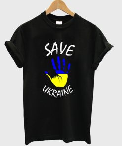 save ukraine hi five t-shirt