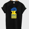 stand hand save ukraine t-shirt