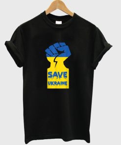 stand hand save ukraine t-shirt