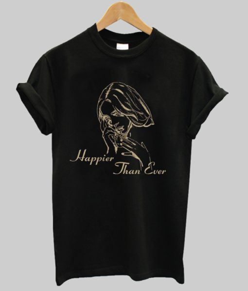 Billie Eilish Happier Than Ever t-shirt