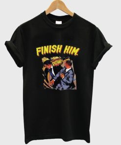 FINISH HIM Will Smith Slap T-shirt