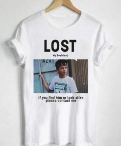 Jacob Lost My Boyfreind T Shirt