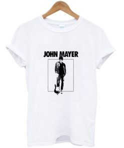 Playing Guitar Music John Mayer t-shirt