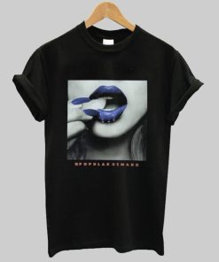 Popular Demand blue lips T Shirt