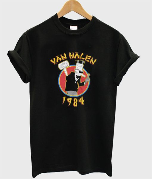 Van Halen 1984 Tour Band T Shirt