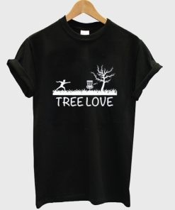 Vintage Tree Love Disc Golf t-shirt