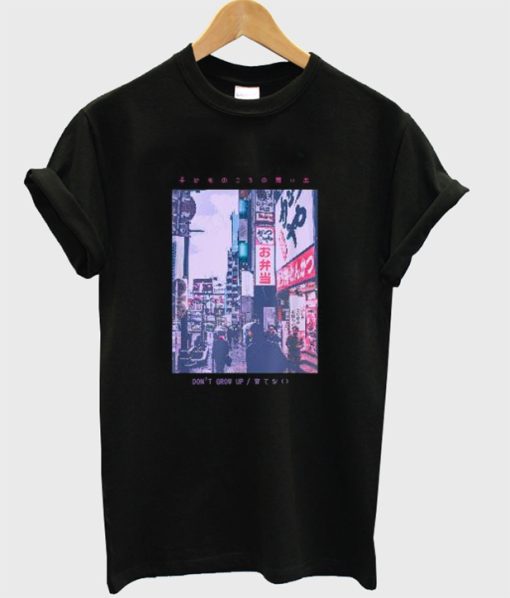 90s Lofi Tokyo Japanese T Shirt