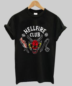 Stranger Things 4 Hellfire Club T shirt