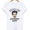 justice for johnny depp t-shirt