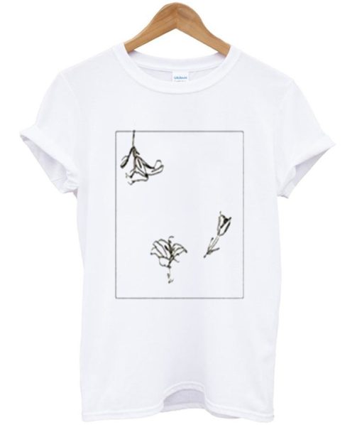 Flower Line T Shirt