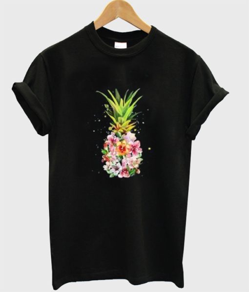 Pineapple Flowers T-Shirt