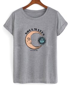 Soulmate Never Die Moon And Sun T-Shirt