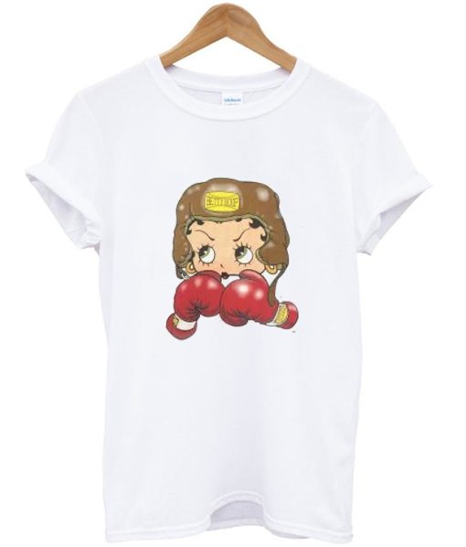 Betty Boop Boxing T-Shirt