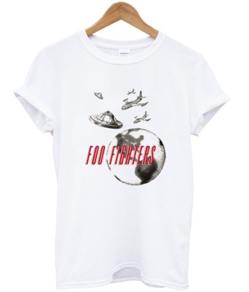 Foo Fighters UFO Planes T Shirt