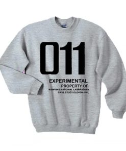 011 Experimental property of hawkins national laboratory sweatshirt