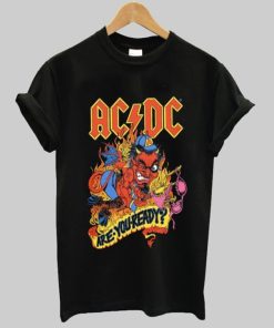 ACDC Are You Ready Rock Heavy Metal T-Shirt