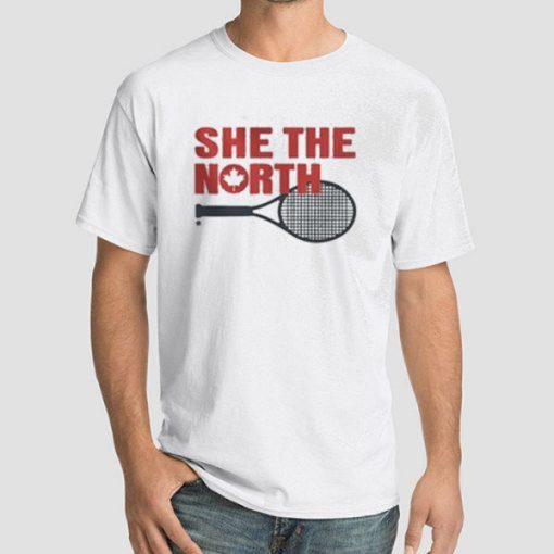 Fizello Bianca Andreescu She the North T Shirt