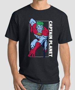 Movies Cartoon Captain Planet Tshirt