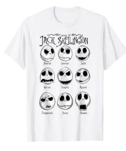 Emotions Of Jack Skellington T-Shirt