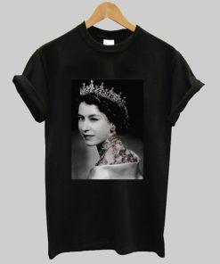 II Elizabeth United Kingdom Queen Jubilee Winking T shirt
