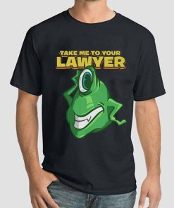 Take Me To Your Lawyer T-Shirt - Funny Alien Shirt