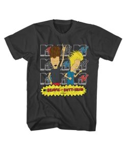 Beavis and Butt-Head MTV Logo T-Shirt