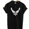 Air force racerback front tshirt