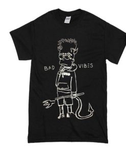 Bad Vibes Bart Simpson T shirt