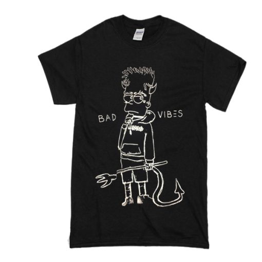 Bad Vibes Bart Simpson T shirt