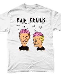 Beavis and butthead bad brains punk tshirt