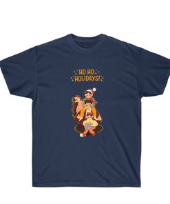 Christmas ho ho holidays tshirt