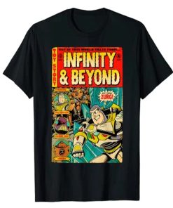 Infinity & Beyond Buzz Lightyear Comic Retro T-Shirt