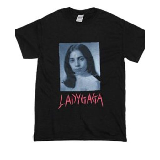 Lady Gaga School Photo T Shirt