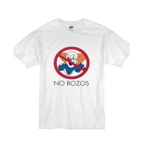 No Bozo Cartoon Meme T Shirt