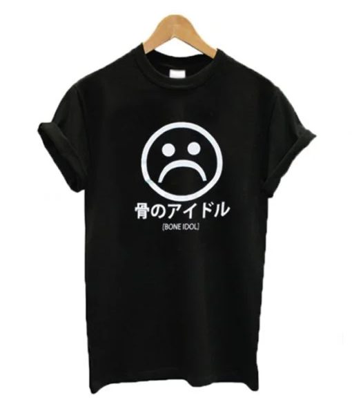 Sad Emoji Bone Idol T-shirt