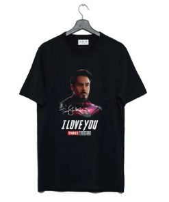 Tony Stark I Love You Three Thousand T Shirt