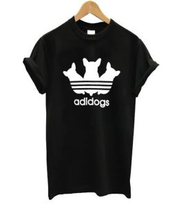 adidogs funny parody tshirt