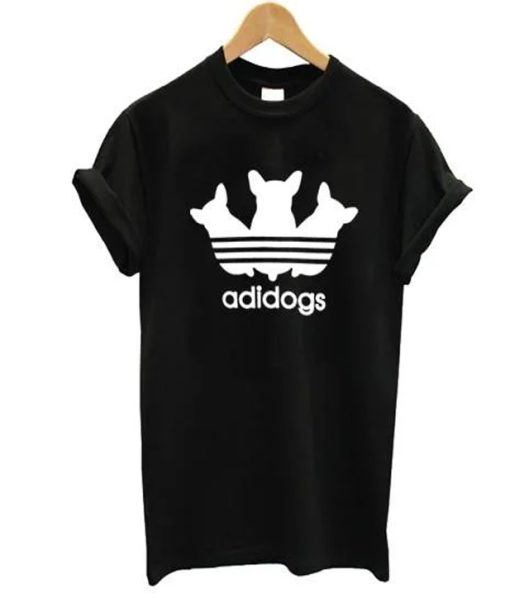 adidogs funny parody tshirt