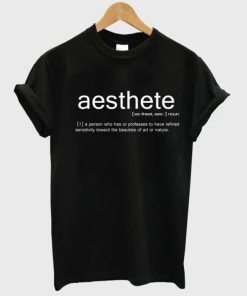 aesthete shirt t shirt