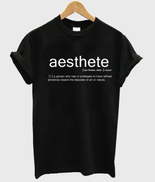 aesthete shirt t shirt