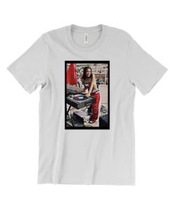 Aaliyah DJ Rock T Shirt