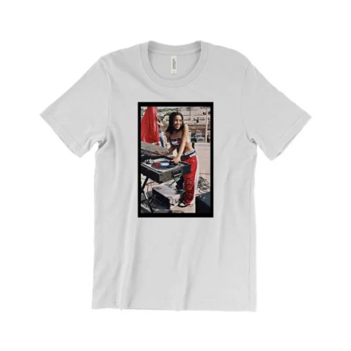 Aaliyah DJ Rock T Shirt