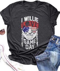 I WIllie Love Game Day T-Shirt
