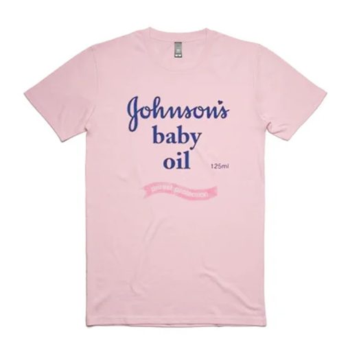 Johnson’s Baby Oil Logo T shirt